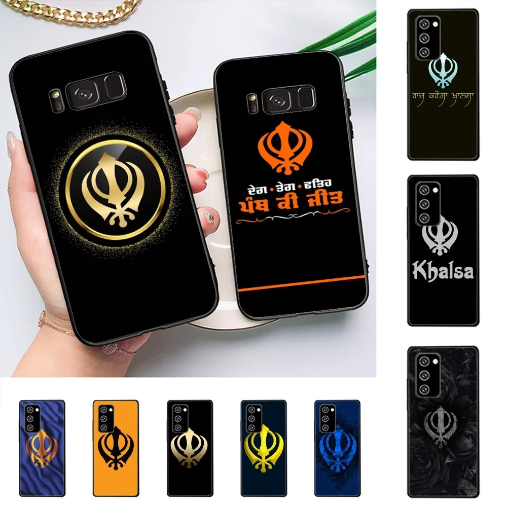 S-Sikh K-Khanda S-Sikhism Phone Case For Samsung J 7 Plus 7core J7 Neo J6 Plus Prime J6 J4 J5 Mobile Cover