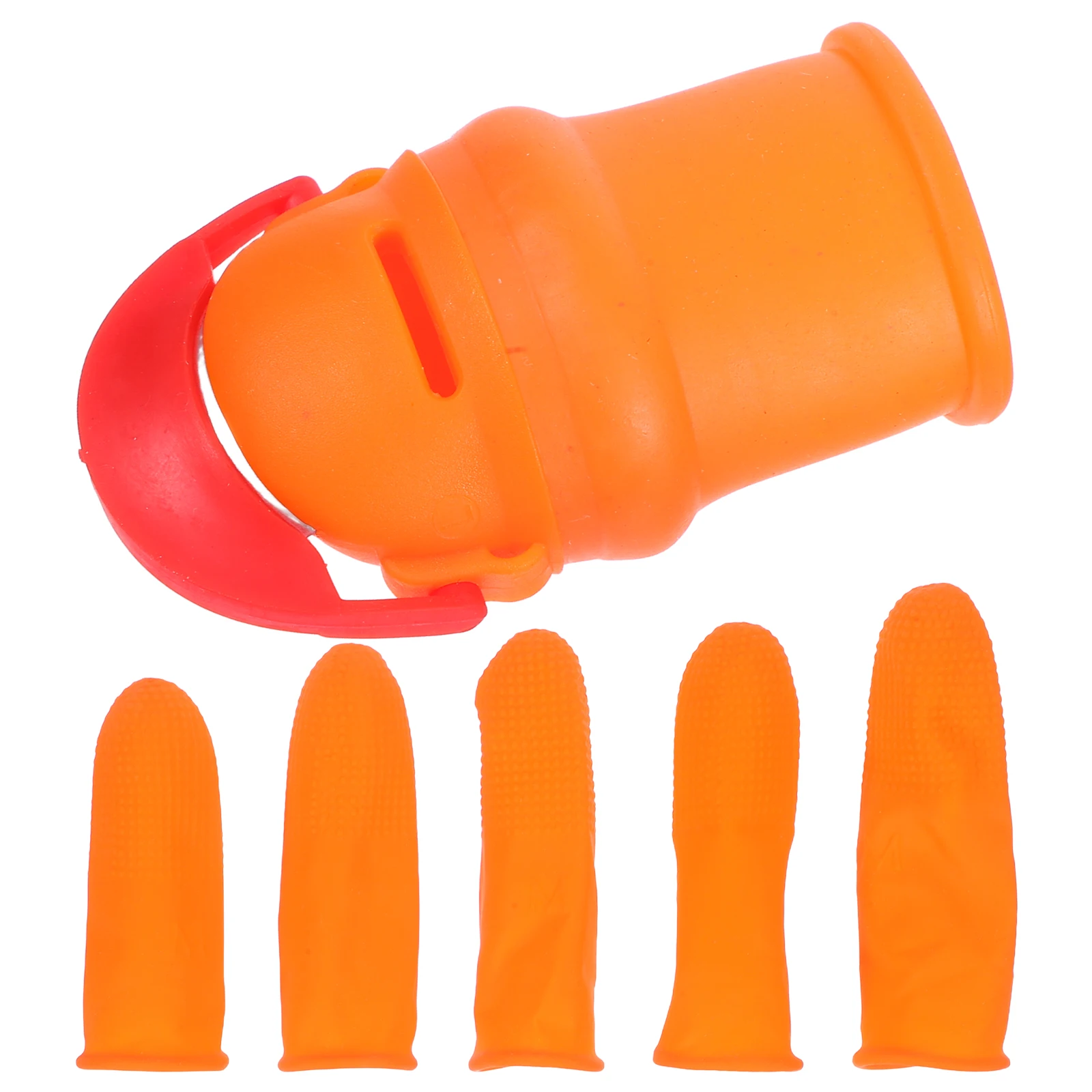 

Pepper Picker Thumb Tool Vegetable Kit Separator Nail Protector Set Gardening Supplies Stainless Steel Blade Soft