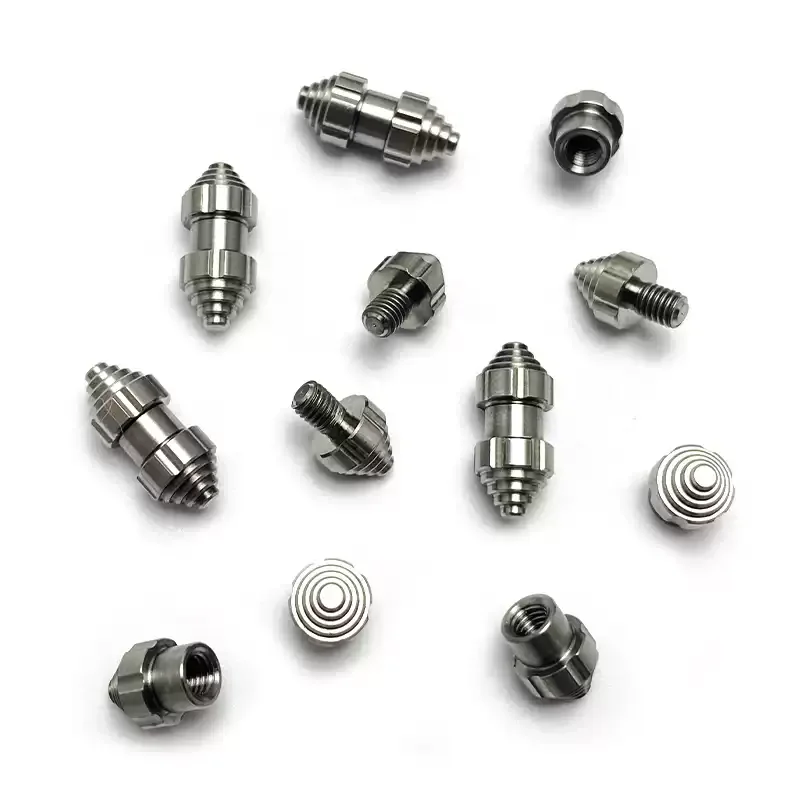 Titanium Alloy Thumb Stud/Opener for Folding Knives, CNC Machined, Fits 4.5mm Hole and 3-4mm Blade Thickness