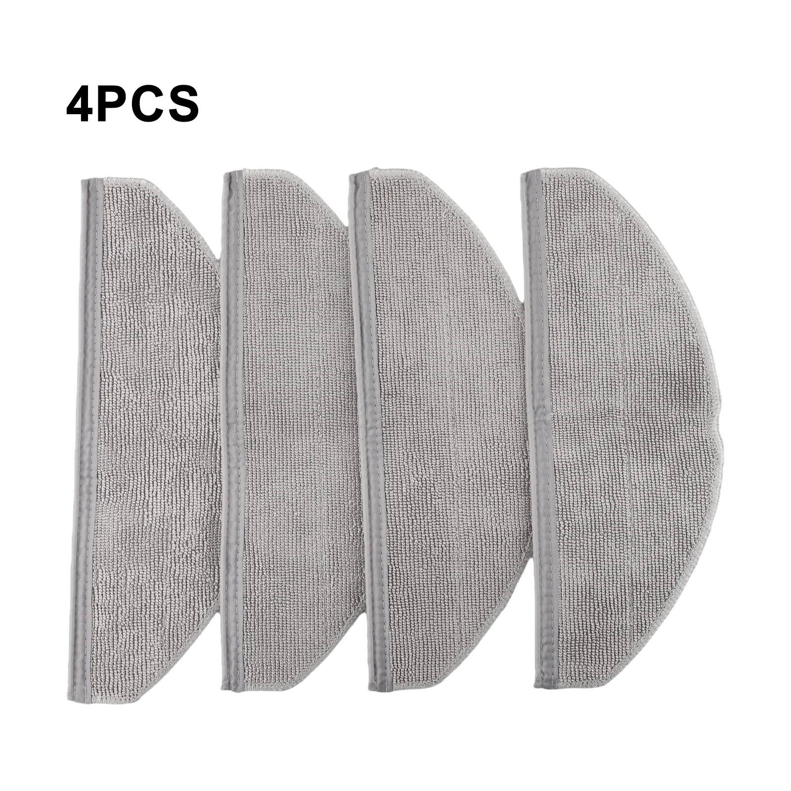

For Hybrid Mop Cloths Mop Cloths For L60 Replacement 4/10 Pack Light Gray Parts Robot Vacuum Cleaner High Quality