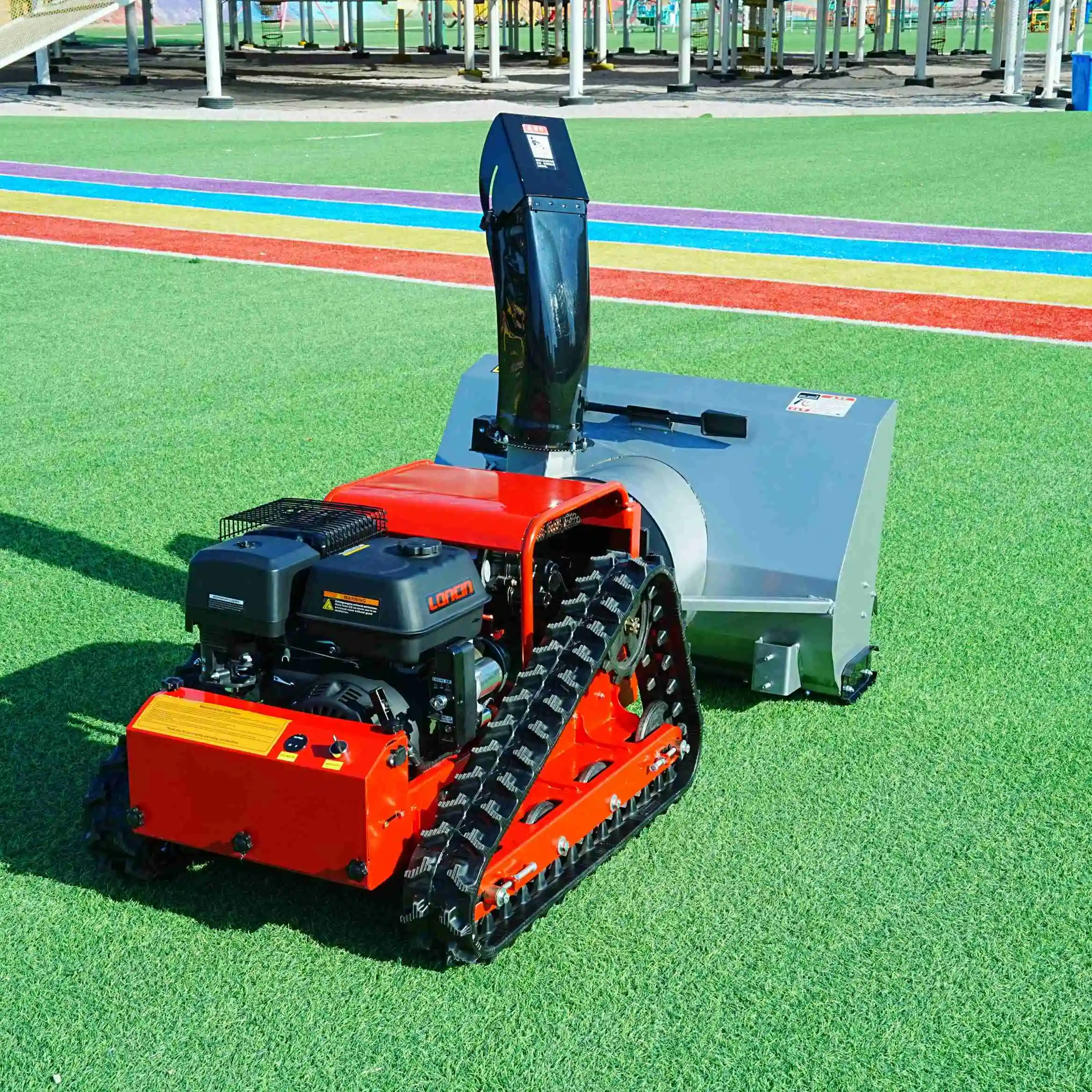 Industrial Grade Tracked Snow Blower Remote Control Self-propelled Household Snow Removal Machine