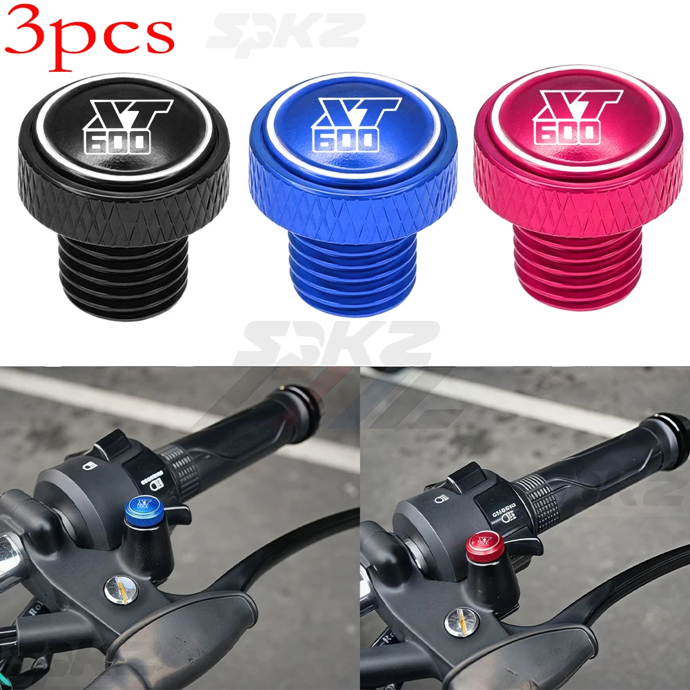 For Yamaha XT600 XT 600 1984 1985 1986 XT600Z XT600E XT600ZE Motorcycle M10*1.25 CNC Rearview Side Mirror Hole Cap Plug