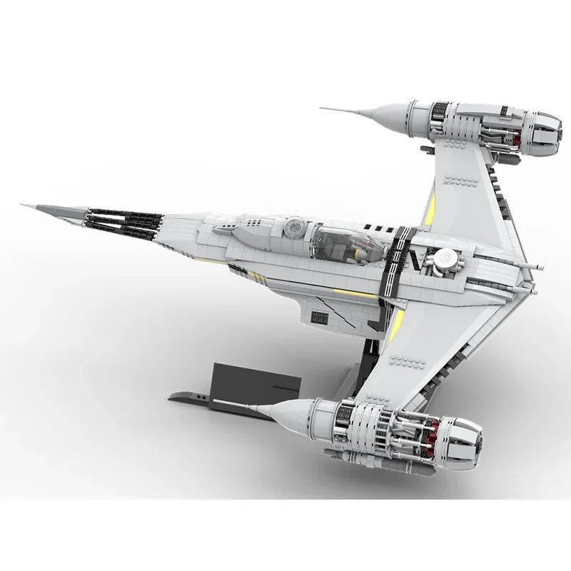 

New 2281Pcs Famous Star Battle Movie Moc N-1 Jet Starfighter Modle Diy Creative Ideas Childs Toys Birthday Gifts Custom Puzzle