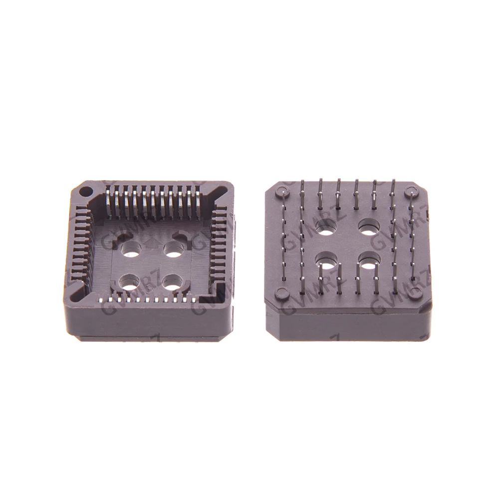 5PCS/10PCS PLCC IC Socket Assortment PLCC32/44/68 /84 Through Hole & SMD PCB Mount Adapter Kit PLCC68 SMD /DIP