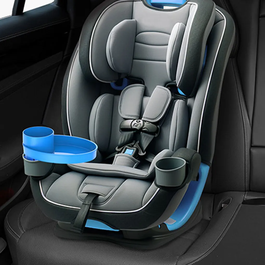 2pieces Car Tray Enjoy Snacks And Drinks On Road With Ease Car Seat Cup Holder Snack Tray