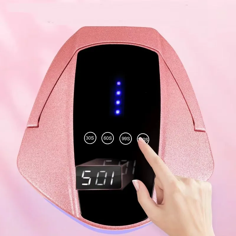 

Wholesale UV LED 4 Timer Dryer Gel Polish Machine Manicure Rechargeable Nail Lamp Supplies