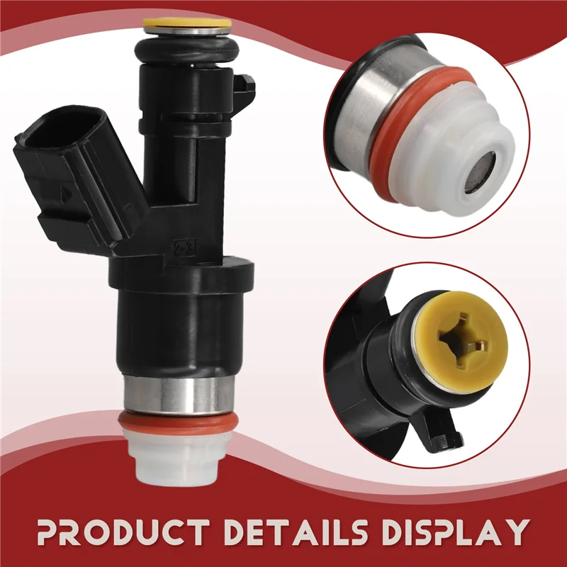 4PCS 16450-R40-A01 New Fuel Injector Nozzle For ACURA ILX TSX HONDA CIVIC CR-V 2.4L 2008-2015
