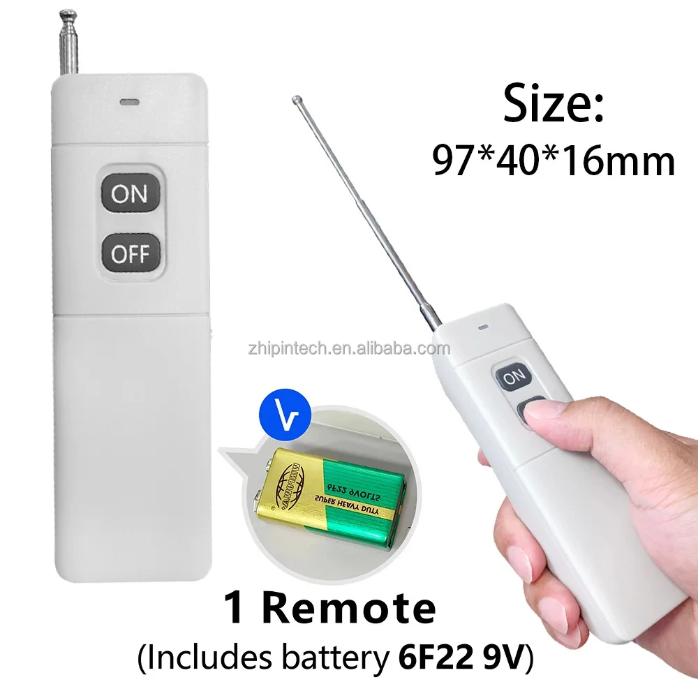 Wireless 433Mhz RF Remote Control 4 Buttons 3KM Long Distance Transmitter For Garage Door Opener Alarm System