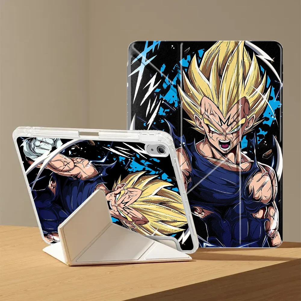 Tablet Case For Samsung Galaxy Tab A11 S7 FE S10 Lite S9 Plus A9 Plus A8 S8 With Pen Slot Cover D-ragonS B-allS Vegeta