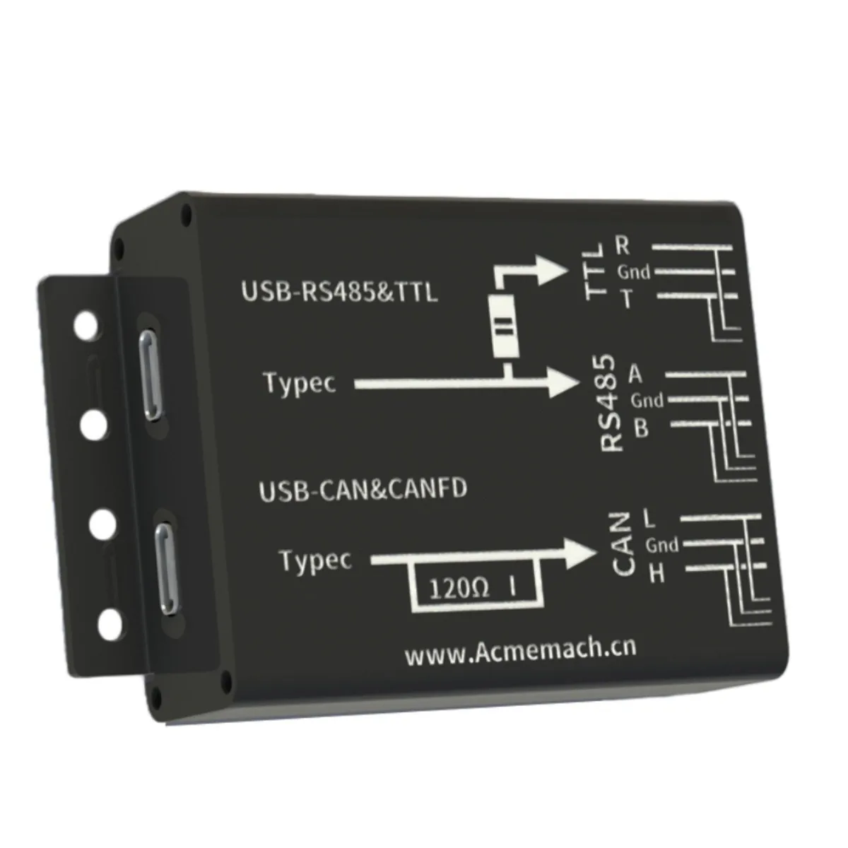 

CANFD debugger Serial debugger Adapted to hollow series motor Support connection Raspberry Pi