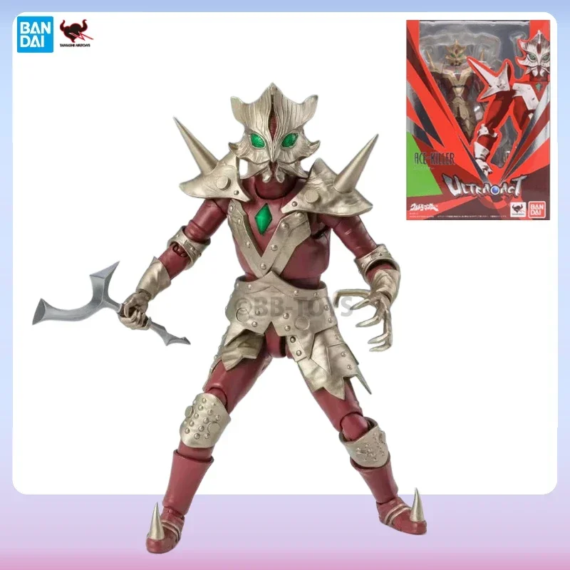 

In Stock Bandai Ultra-ACT Ultraman Series ACE-Killer Movable Anime Action Figure Collectible Original Box Finished Toys BB