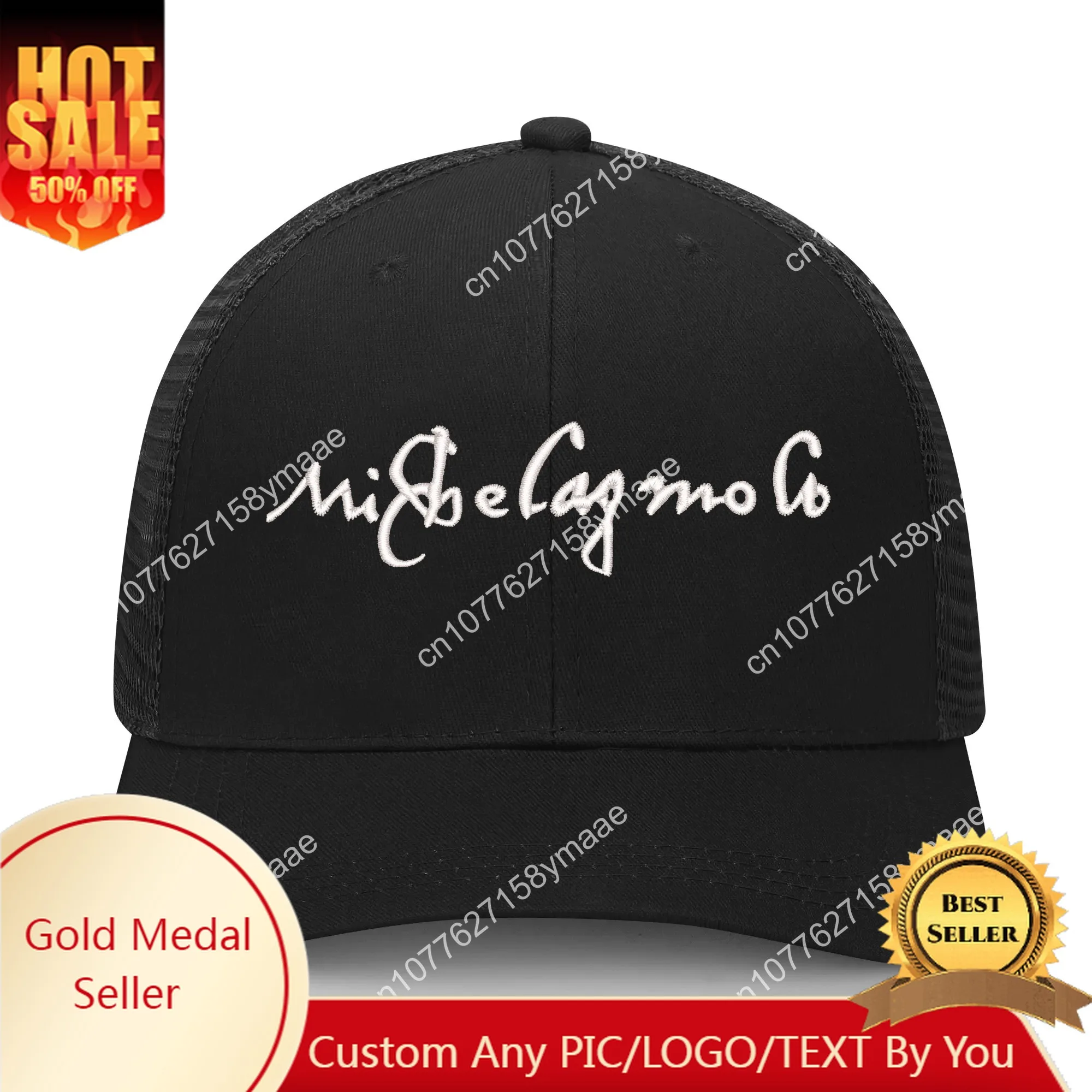 

Michelangelo Embroidery Hat Mens Womens Sports Baseball Hat Breathable Mesh Summer Sun Visor Headwear Custom Made Caps Logo