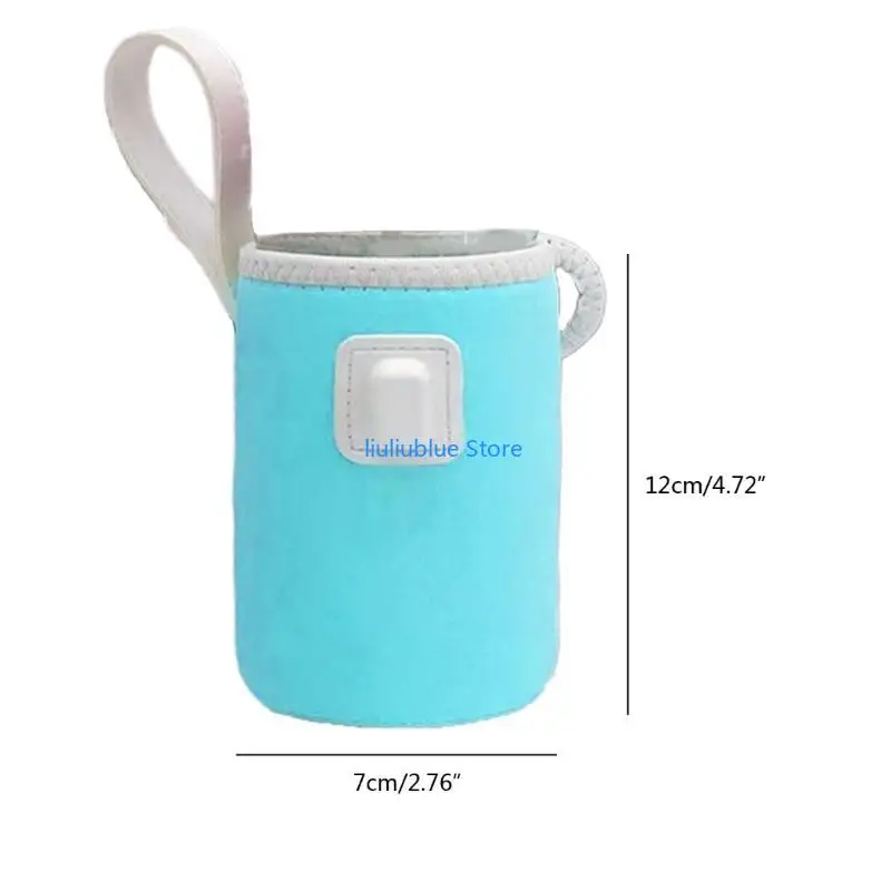 Borsa scaldalatte con maniglia per termostato isolante scaldalatte da viaggio all'aperto 62CF