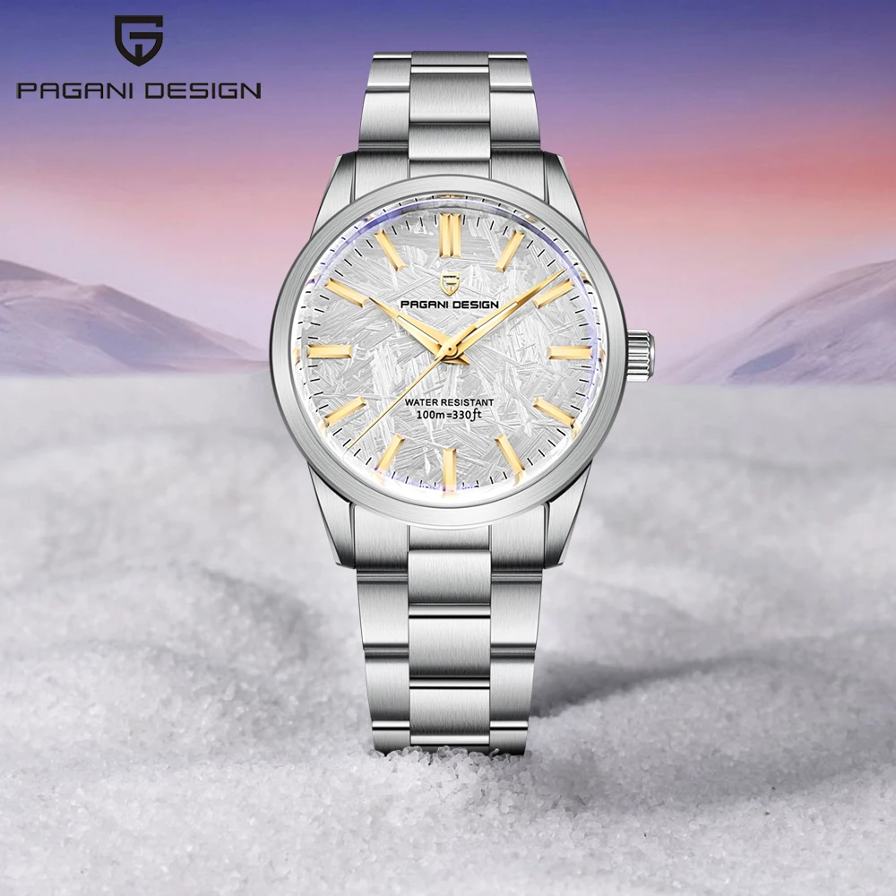 

PAGANI DESIGN Luxury TMI VH31Quartz Movement Men's Watch Waterproof 316L Stainless Steel Sapphire Glass Commercial Watch PD-1734
