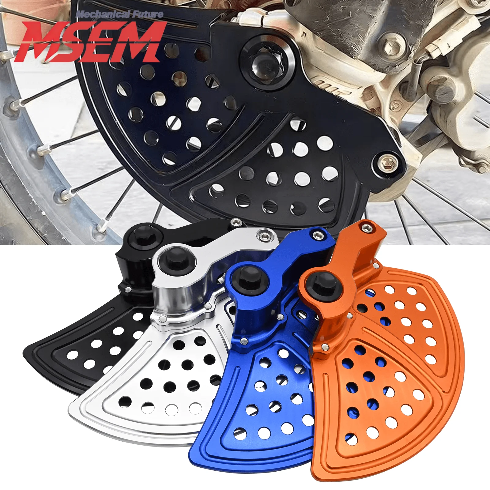 

CNC Front Brake Disc Anti-collision Guard Protective Cover Accessories For KTM & Husqvarna Offroad Motocross Models 2015-2023