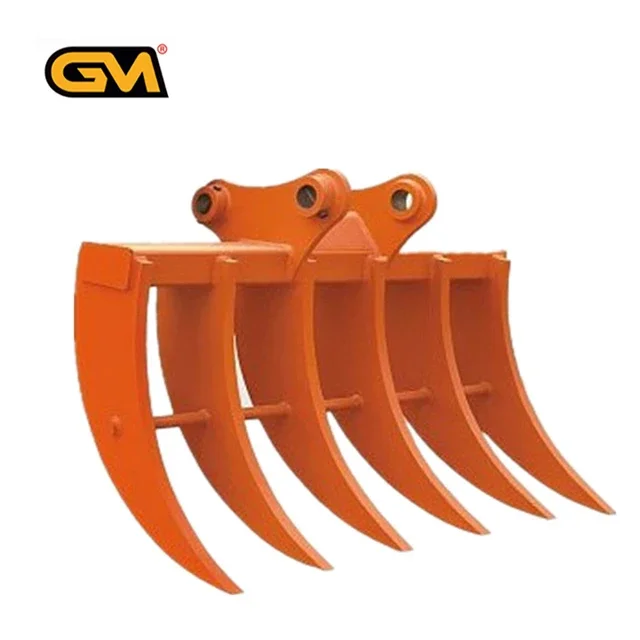 

ZX120 ZX200 Double Sided Root Rake for excavator digger bucket