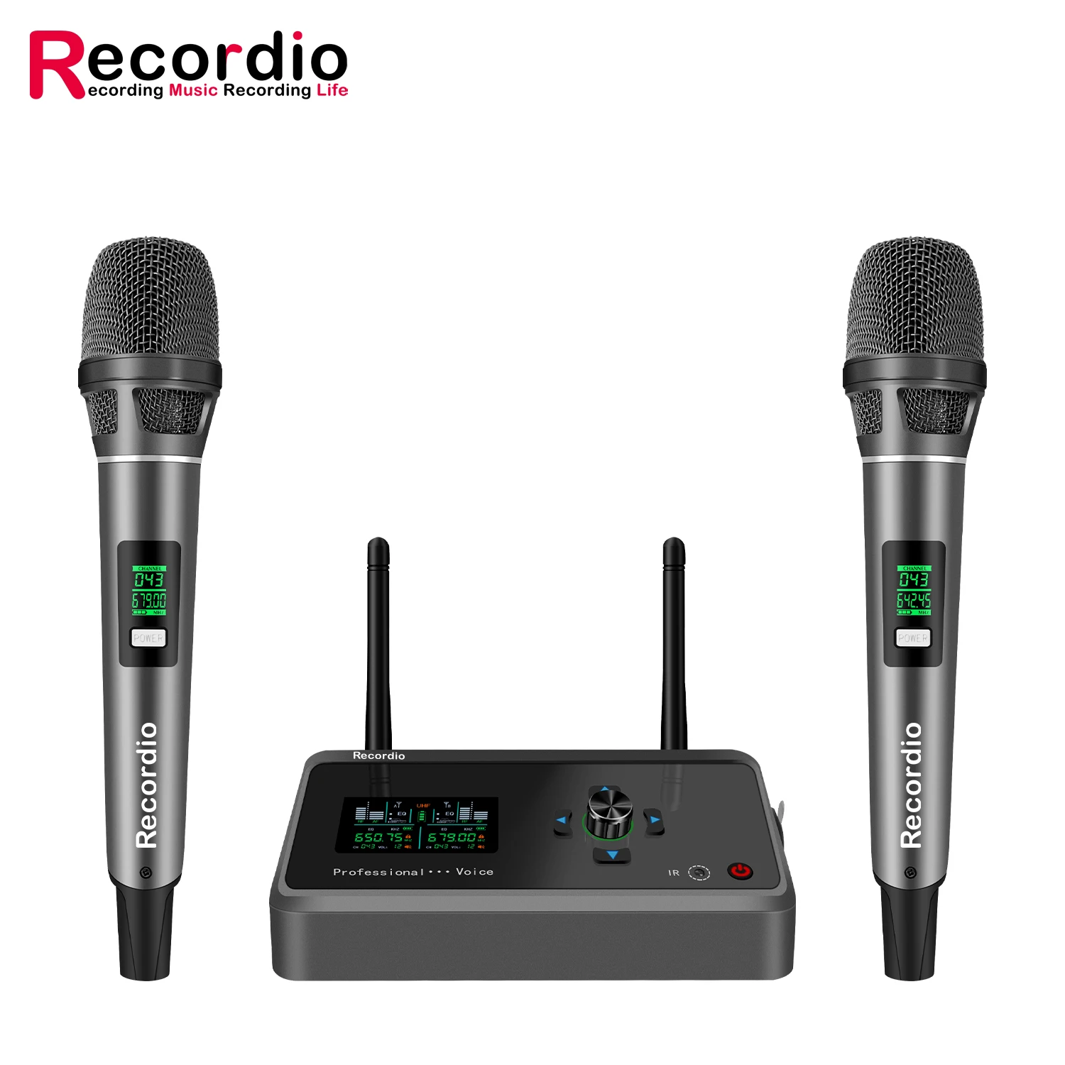 GAW-U282 Professional Microphone Wireless Microphone for Interview Live Interview Recording Wireless Microphone