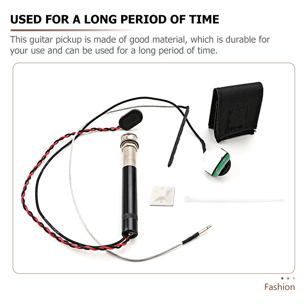 

Strong Durability Acoustic Guitar Pickup Modified Pickup For Guitar Sound Hole Instrument Accessory