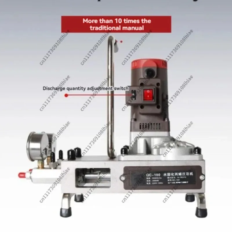 Upgrade Waterproof Leak Repair High Pressure Grouting Machine Water Curing Material Acrylic Rubber Injection Accessories