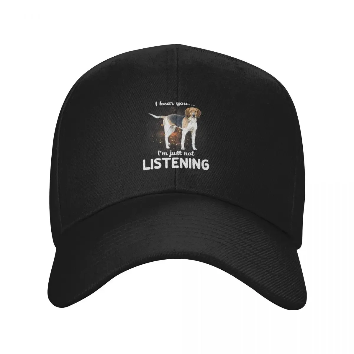 

Funny Treeing Walker Coonhound Baseball Cap Rugby Custom Cap Boy Women's