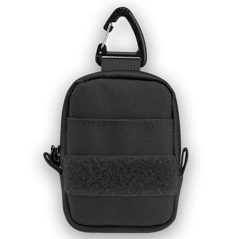 

Универсальная сумка для EDC мини-размера A6, мини-кошелек для монет с индивидуальным карабином, карманный органайзер EDC мини-размера, поясной чехол для ключей на каждый день