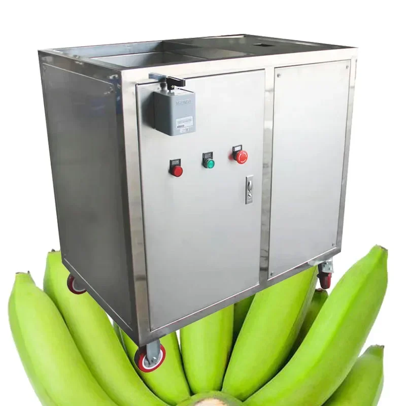 Green Banana Peeling Machine/Factory supply fully automatic stainless steel banana peeler