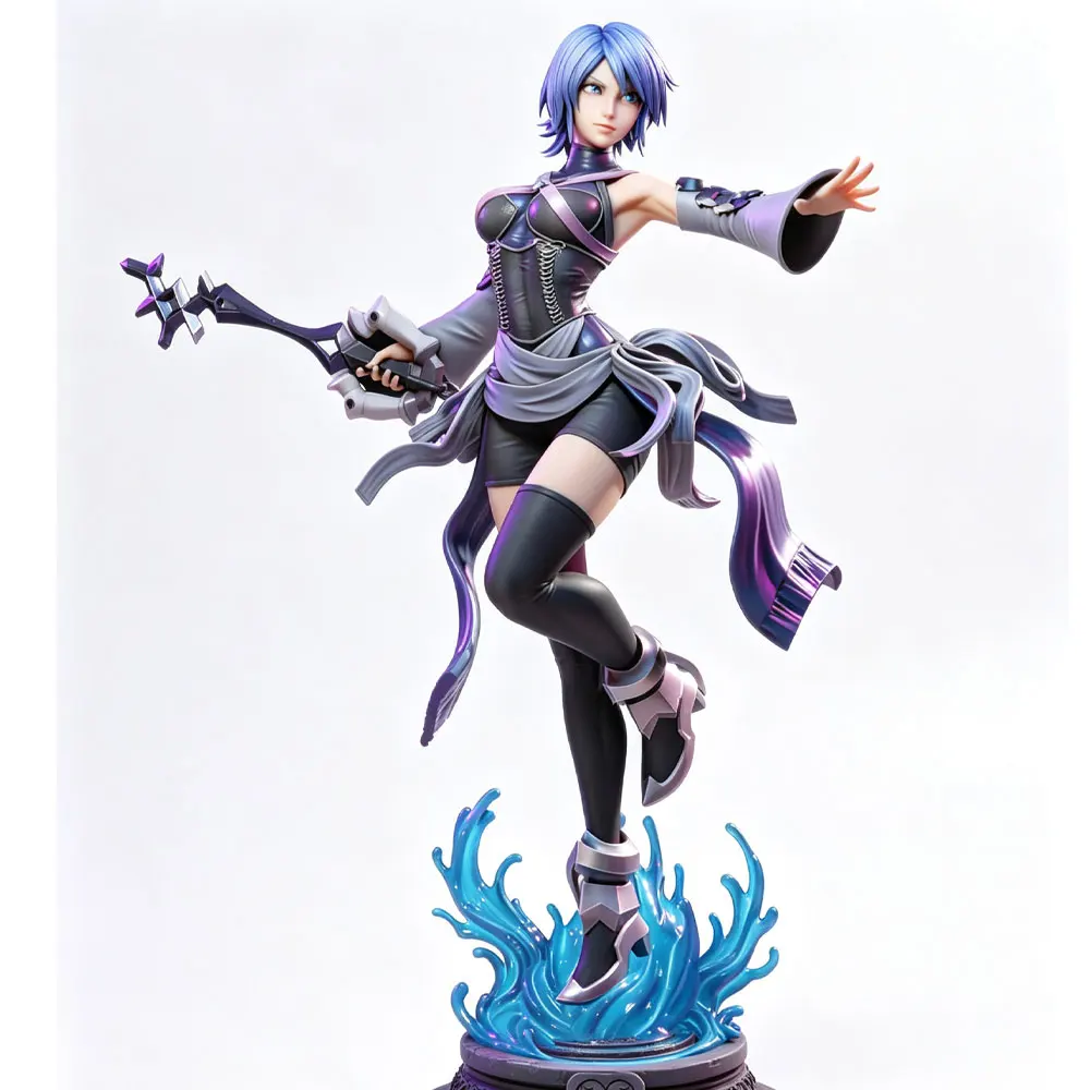 75mm --250mm Sexy Girl Resin Model Kits GK Miniature 3D Printed Gray Model Figurine DIY Doll Model Unassembled And Unpainted