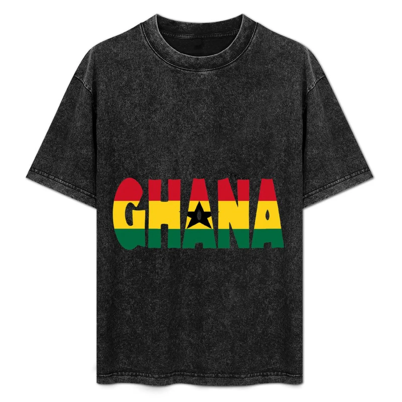 

Ghana T-Shirt man t shirts graphic funny t shirts man t shirt personalised man shirts for men casual T-Shirt