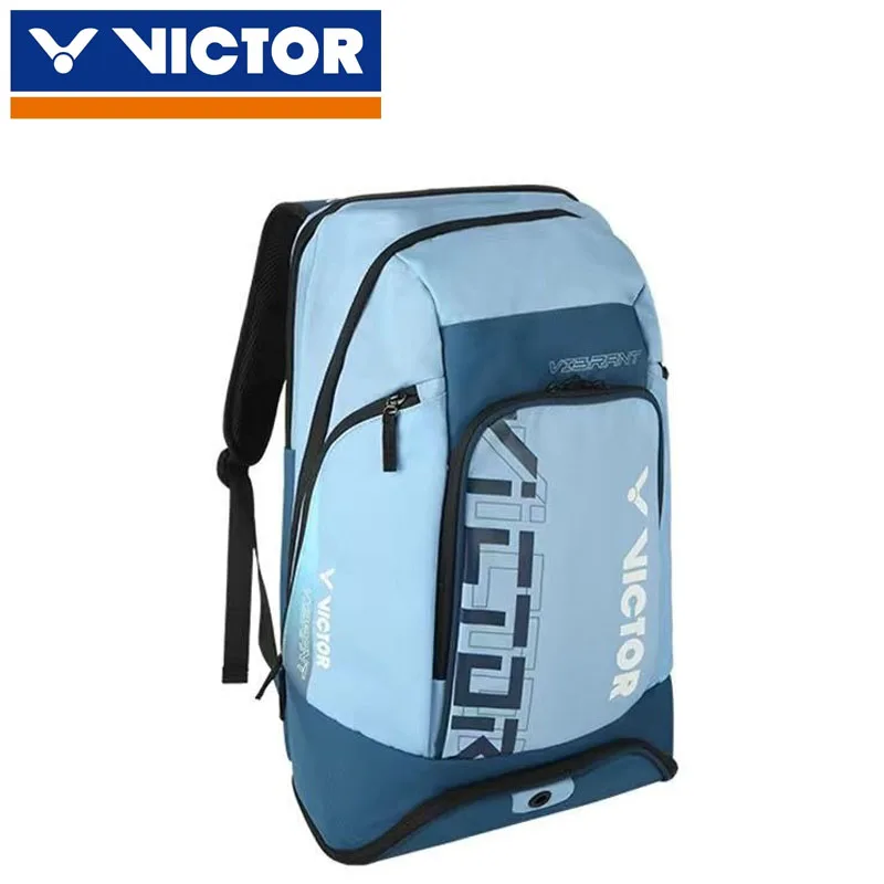 

VICTOR Victory New Badminton Racket Bag Large Capacity Bag Men's And Women's Top Brand Tennis Sports Backpack Rectangular BR5015