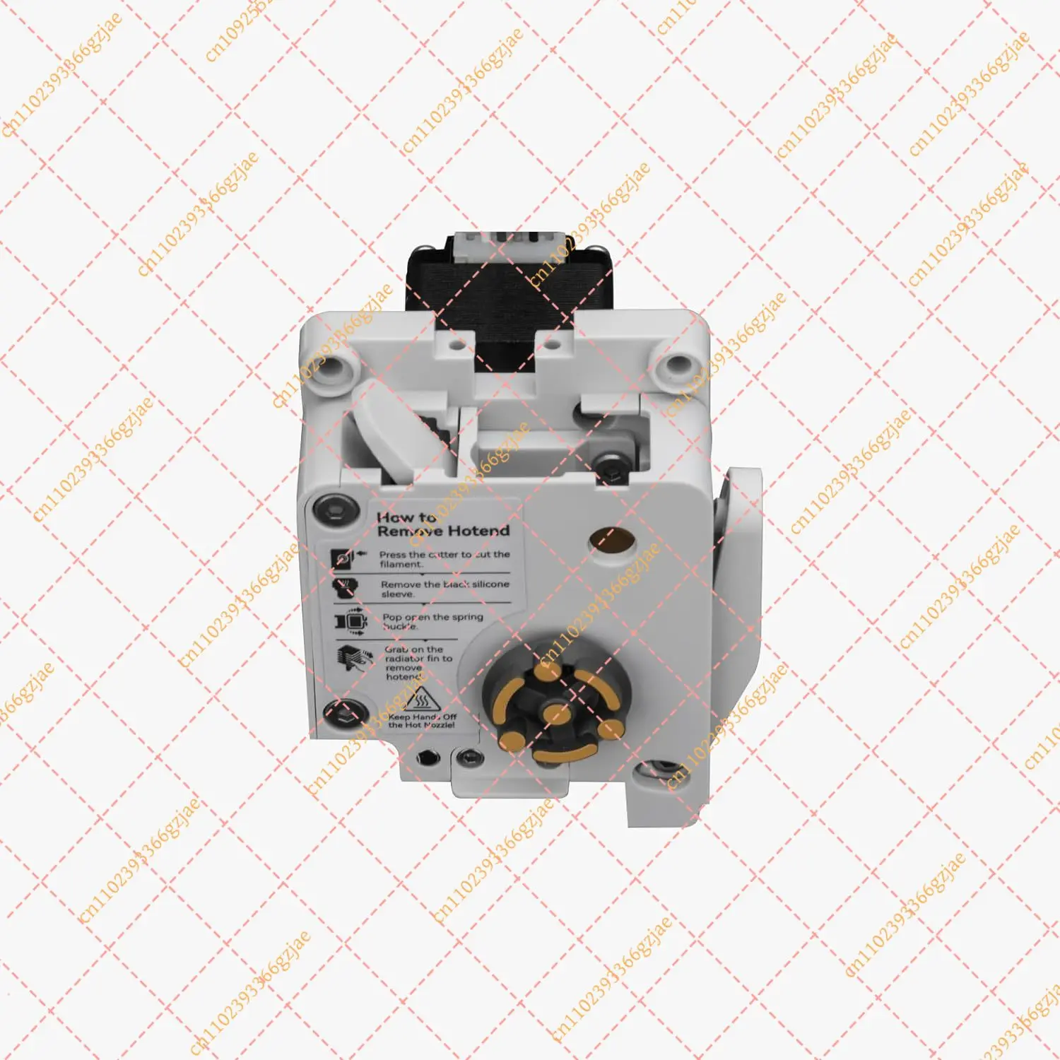 For BambuLab Extruder Kit Dual Gear Extruder Kit for For Bambu LAB A1/A1mini 3D Printer Parts X1/P1 Extruder