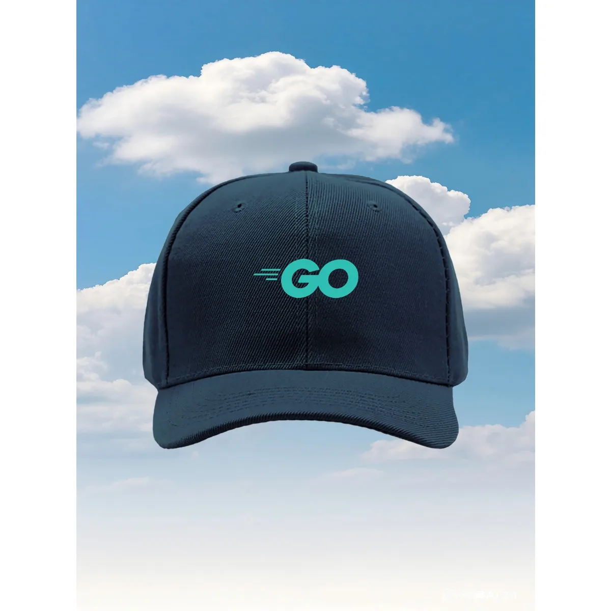 Go Language Programming2025 نموذج جديد قبعة سائق الشاحنة مع مقاس قابل للتعديل وتصميم مطبوع ممتع، مثالي للأنشطة الخارجية #3