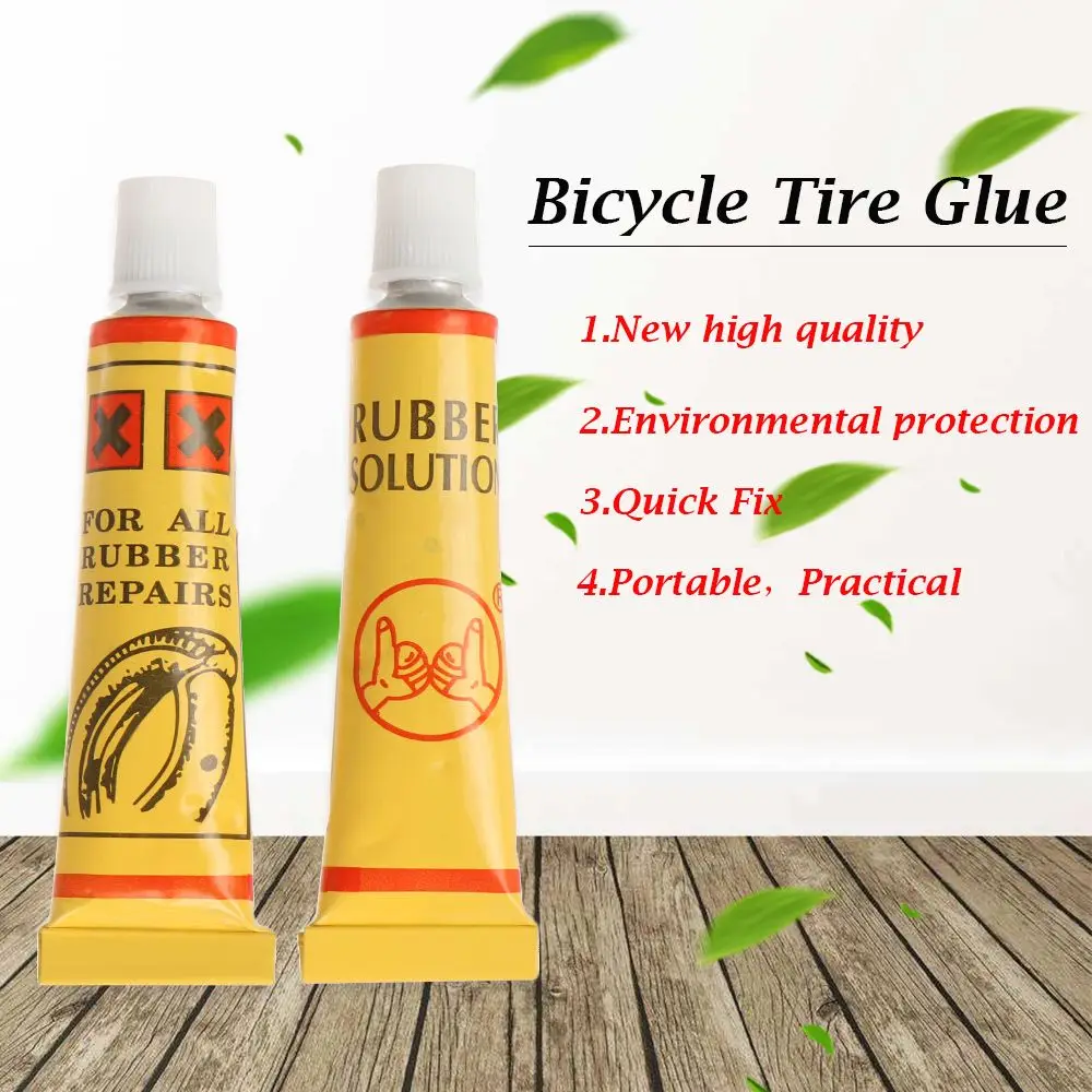 5pcs/Lot 8 ML Bicycle Tire Repair Road Mountain Bike Tyre Inner Tube Puncture Repair Rubber Cement Cold Glue Bike Tire Patch