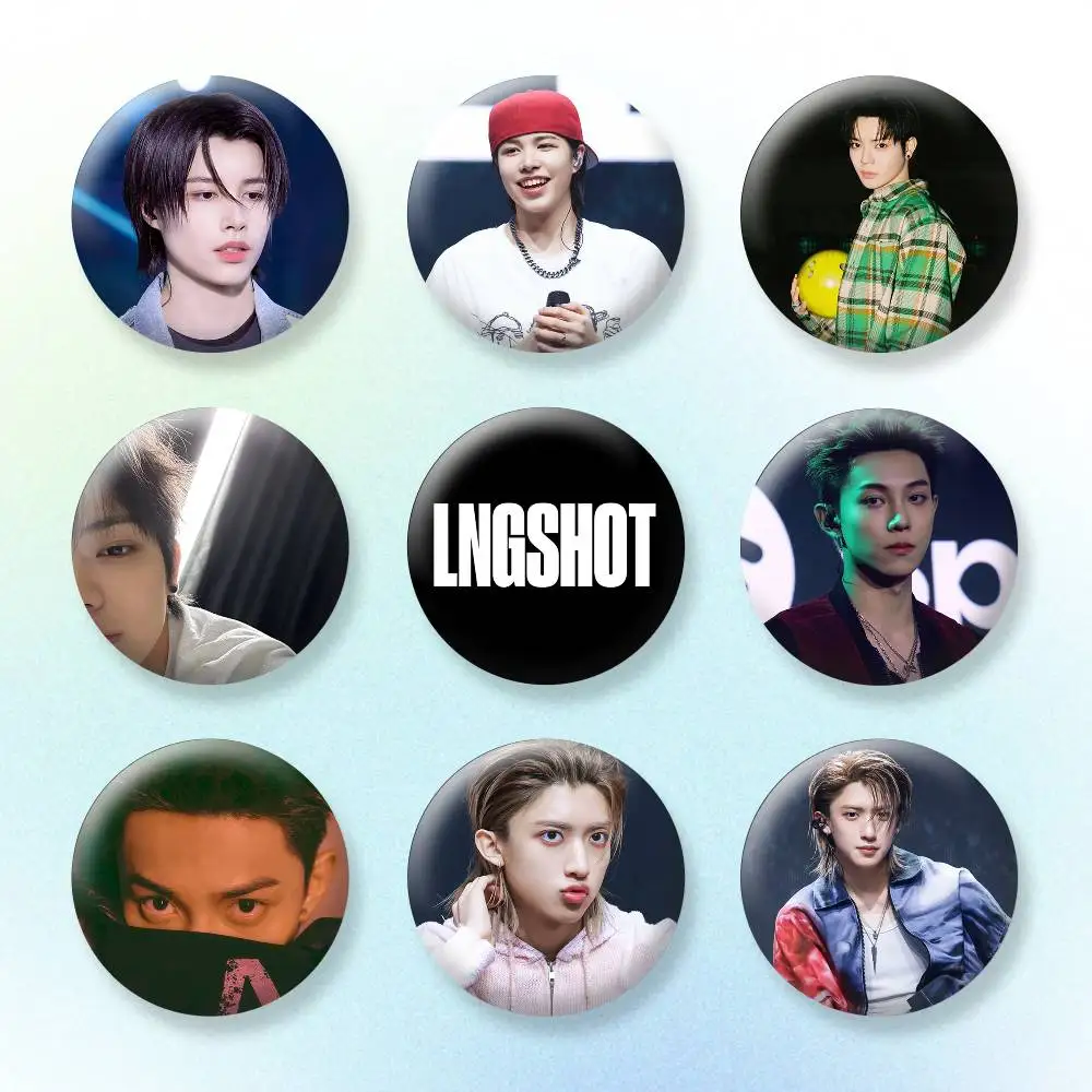

SHOT CALLERS L-LNGSHOT Button Pins Backpack Clothing Decor Brooch Badge Jewelry Gifts for Kids