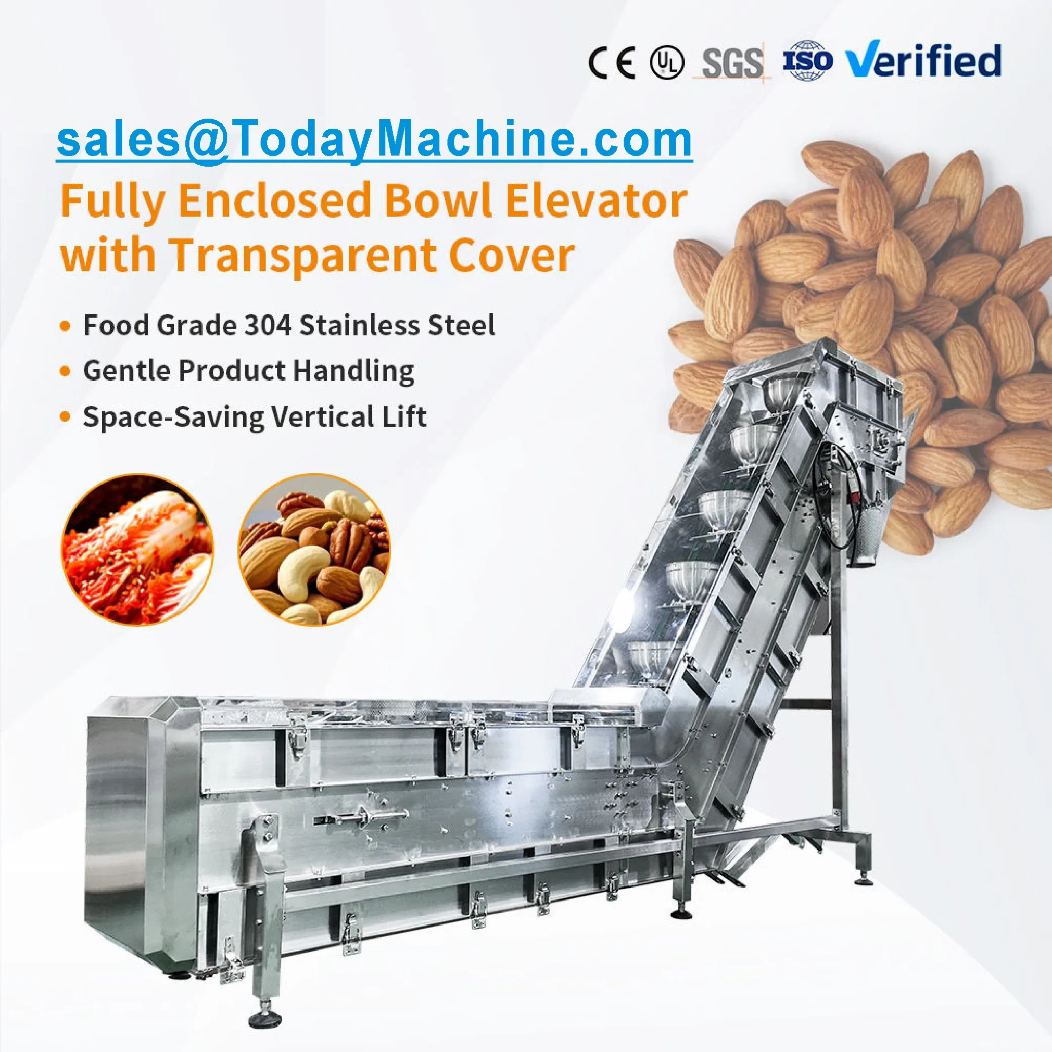 Z Type Conveyors with Hoppers Vertical Lifting Equipment Loaders Bucket Elevator Price Hopper Elevator