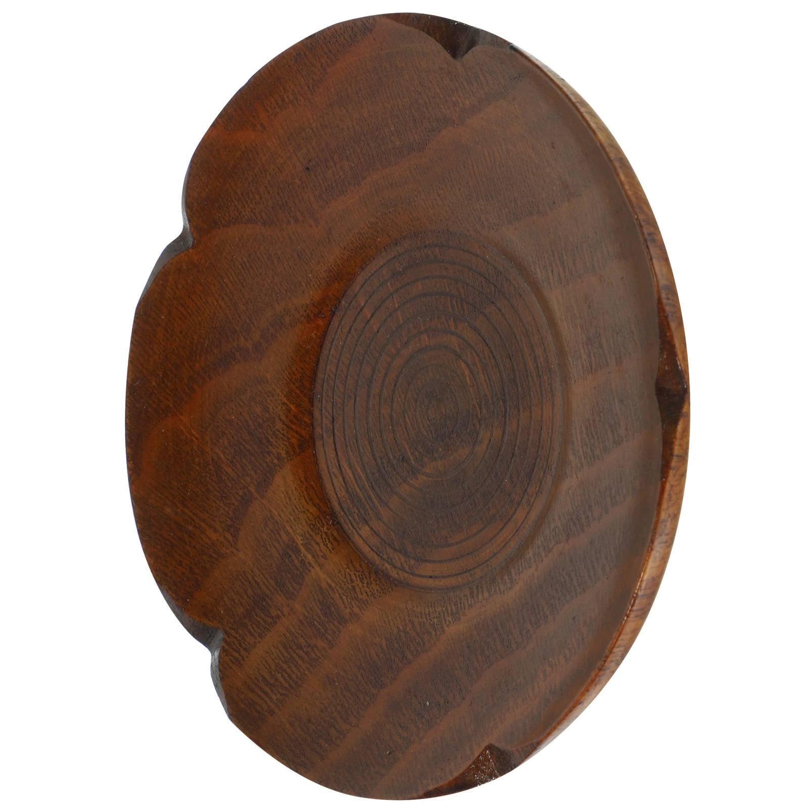 

Wooden Soy Sauce Dishes 11cmStyle Coasters for Coffee Table Home Kitchen Decor Snack Plate Anti Stain Scratch Resistant