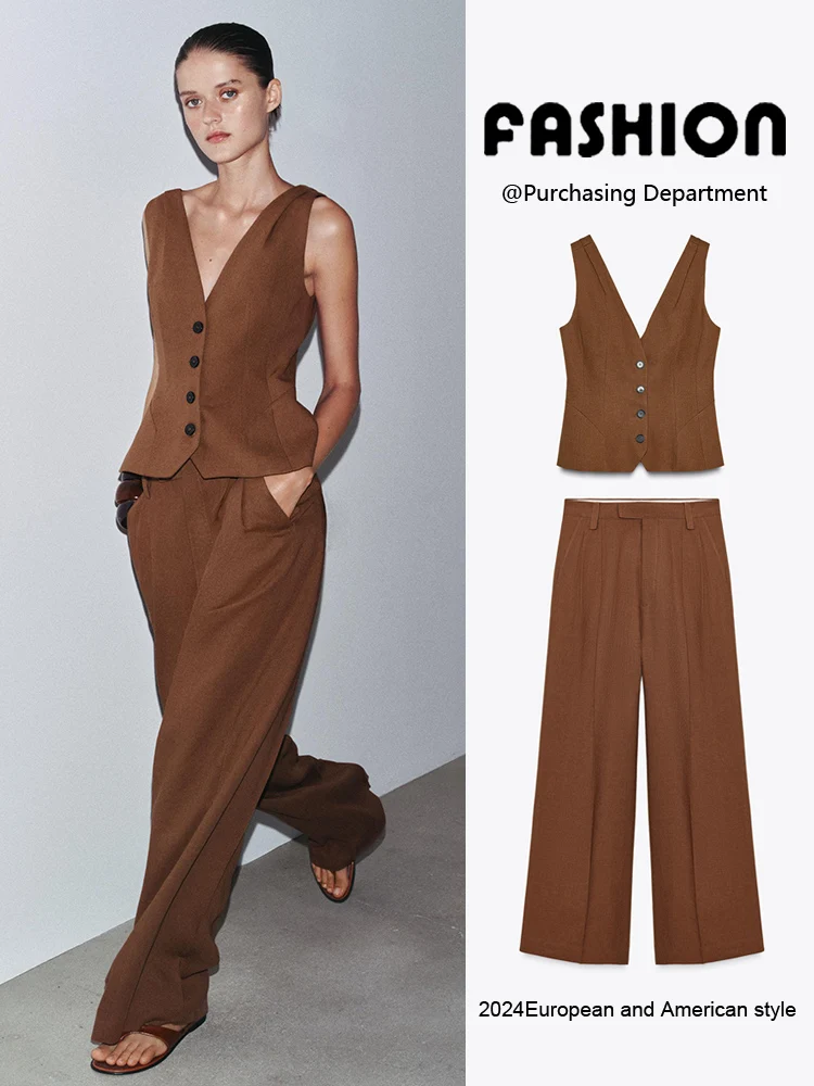 Conjunto de ceco y plones de fibra mixta para mujer, ropa de punto hoada, cómoda y transpirable, estilo viajero, nov...