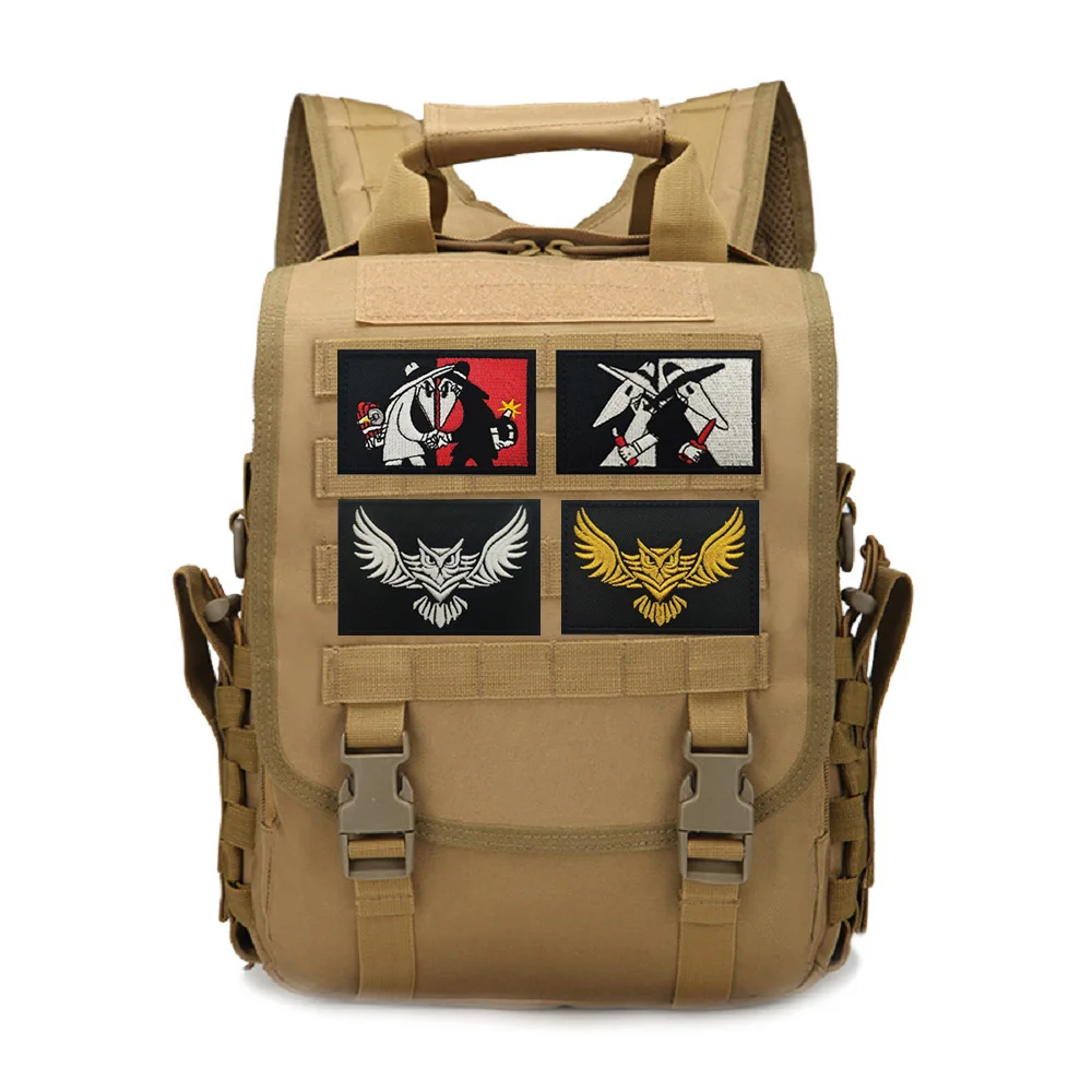 Parche bordado Starship Troopers – Insignia táctica para mochila - imagen 5