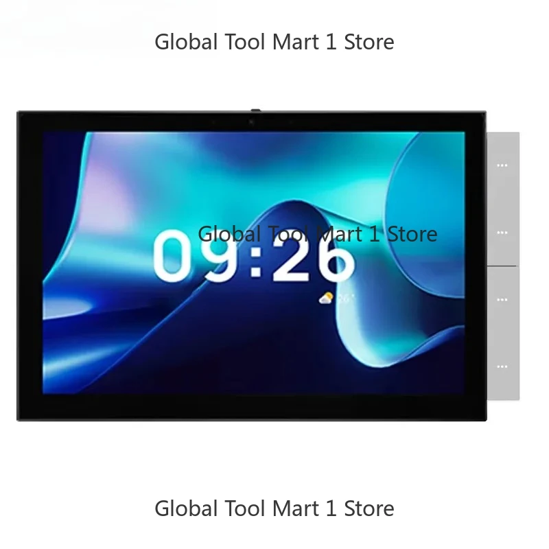 10 Inch In Wall Tou-ch Screen Cen-al Switch Panel Smart Home Hub G-way Zig-e App Go-gle Home