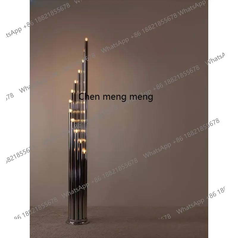 

Italian simple modern chrome pipe organ medieval floor decoration