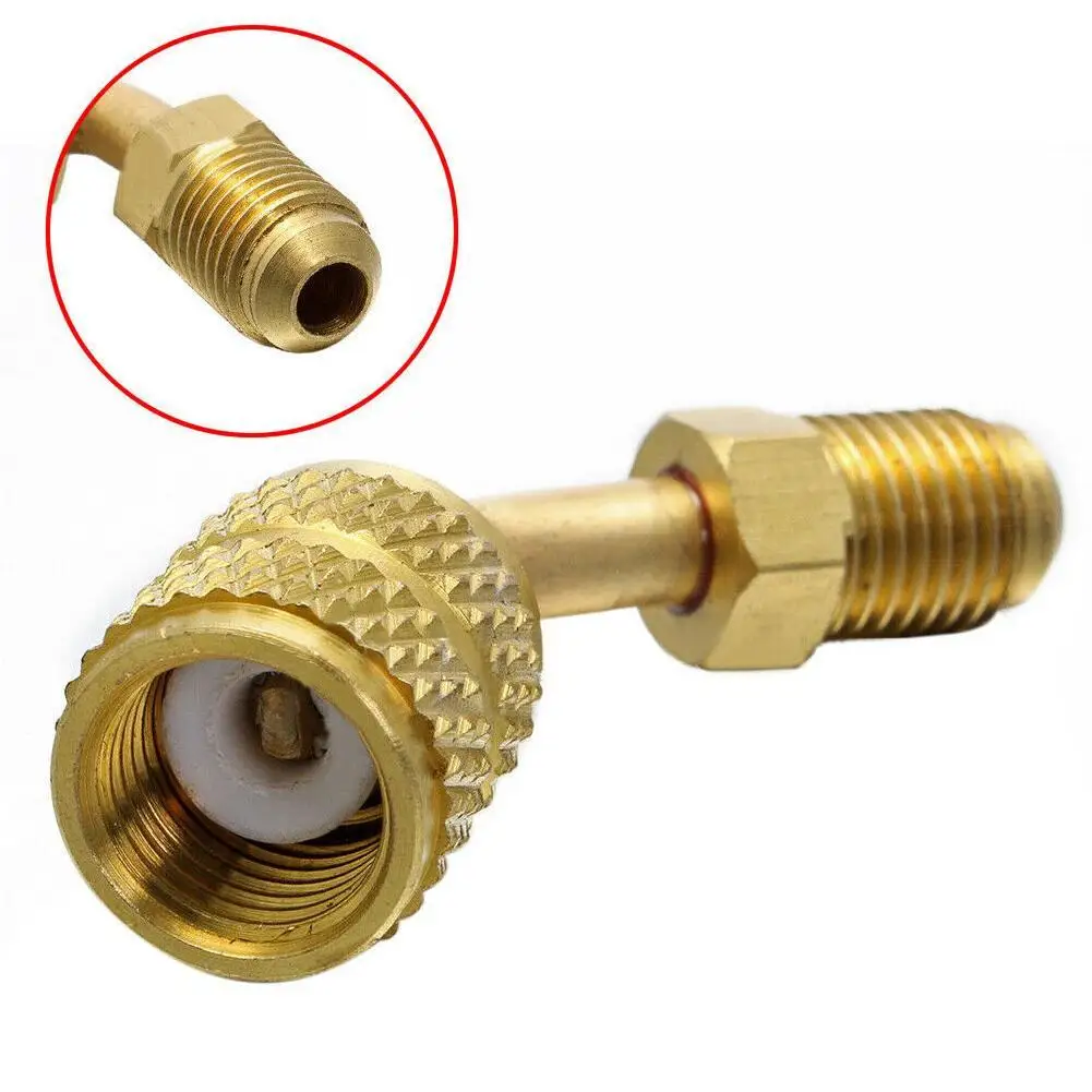 

Для автоматического кондиционирования воздуха R410A R22 R32 мобильный кондиционер X резьба 1/4 м адаптер инструмент W адаптер для холодильника