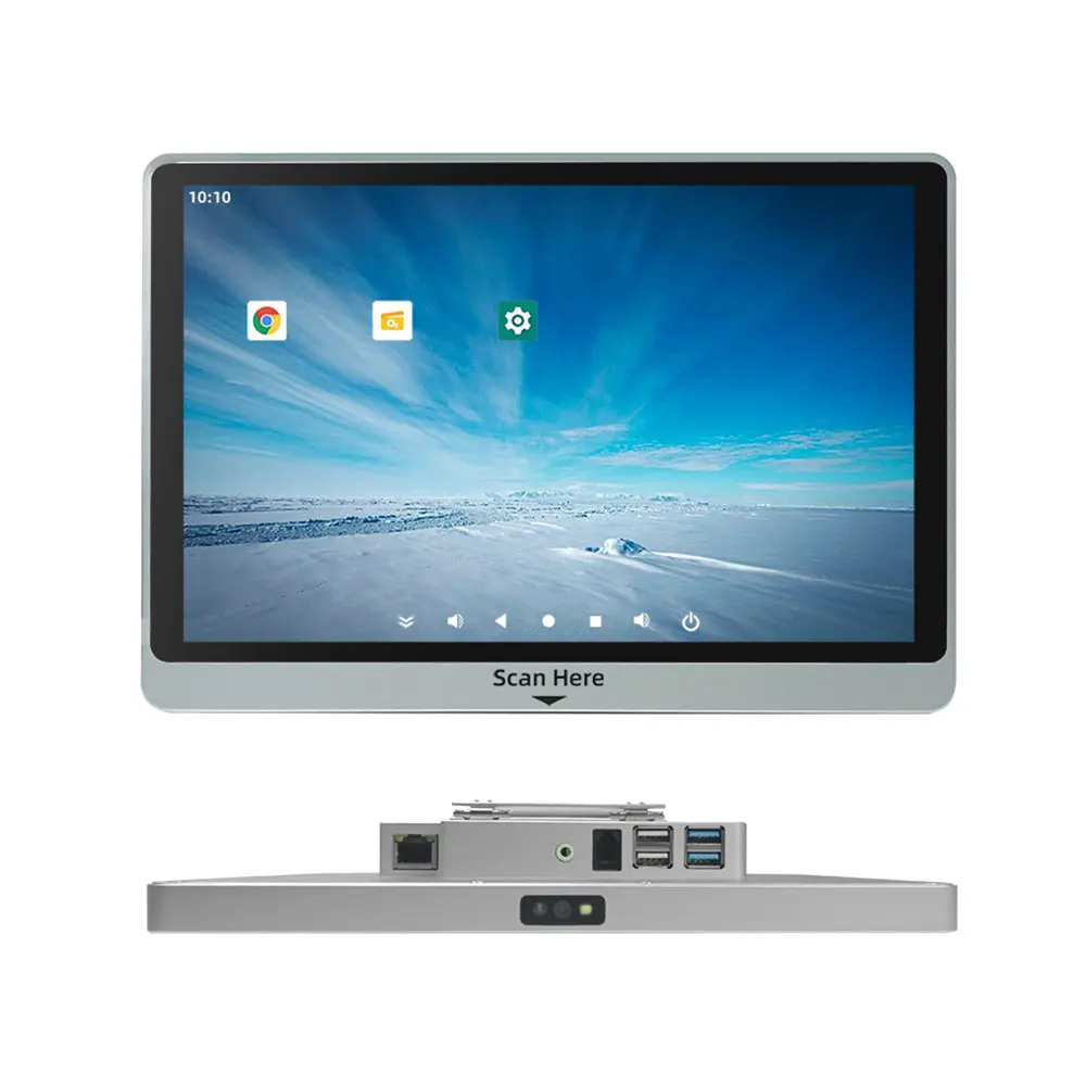 

4G+64G Self Service Barcode Scanner Pos Systems Touch Price Checker ER220