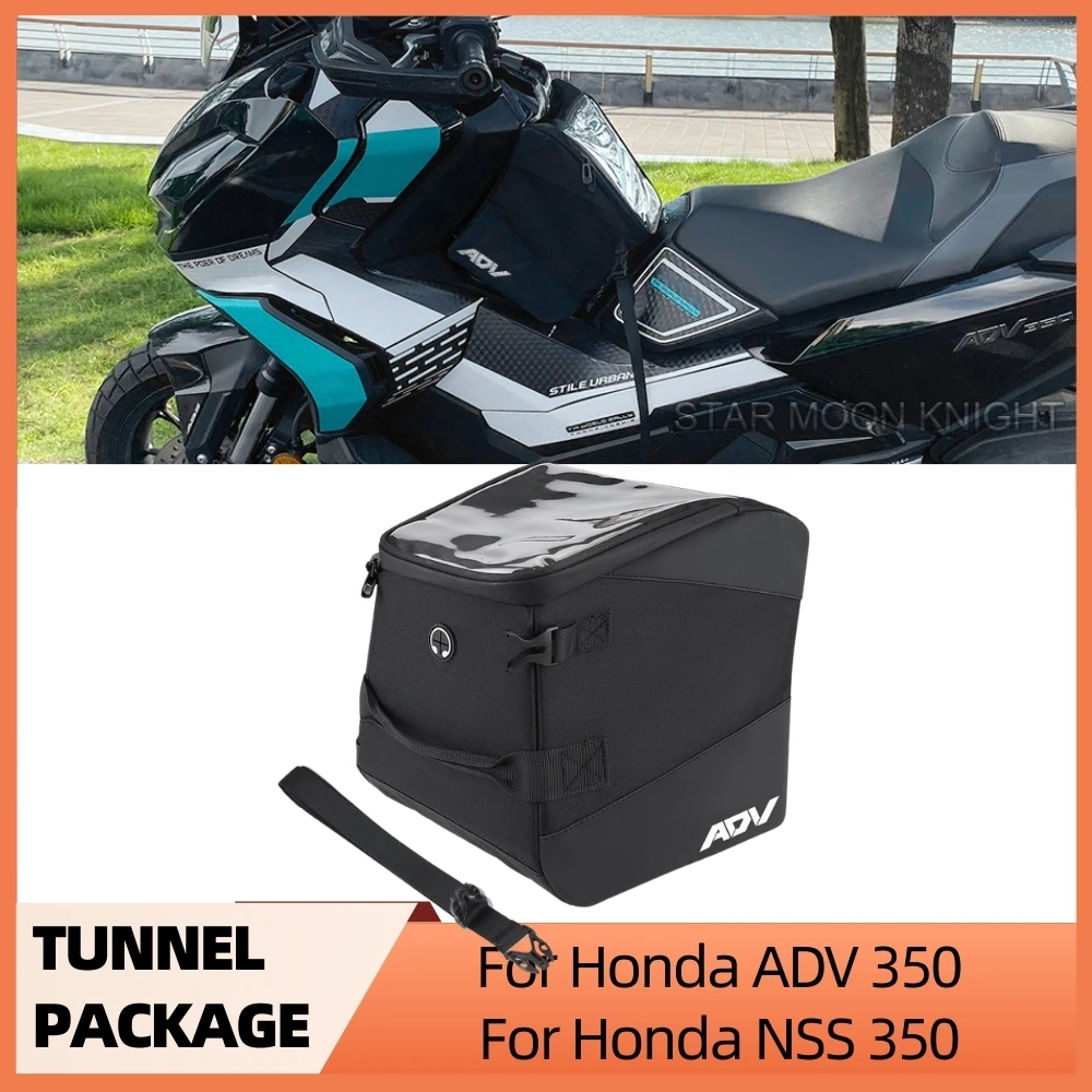 

Scooter Tunnel Tank Bag For Honda ADV 350 NSS 350 ADV350 NSS350 Waterproof Tank Travel bag Front storage Tool Bags