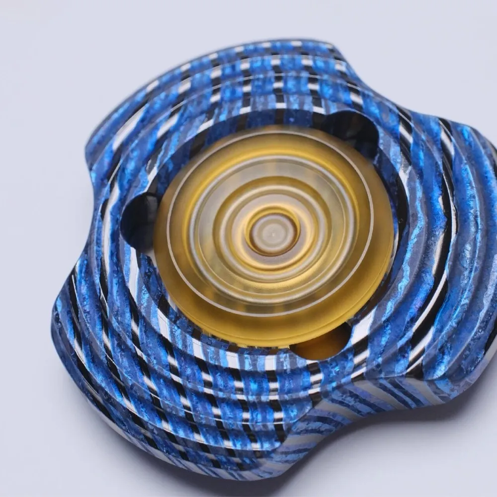 TRO STUDIO Pietra tenace Zirconio Zircuti Fidget Spinner Fidget Giocattoli per adulti Scrivania da ufficio Gadget per alleviare l'ansia