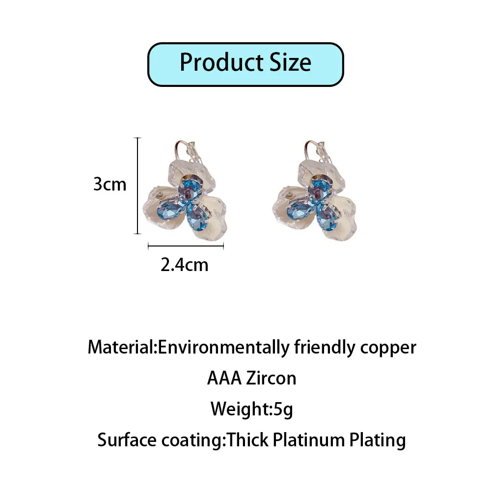 French Retro Exaggerated Uniquely Designed Flowers Hoop Earrings For Women Party Personality Hiphop Fashion Jewelry