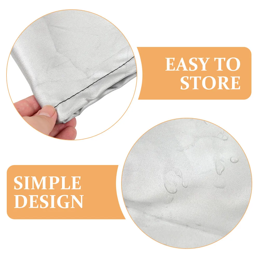 

Snow Blower Protective Cover Waterproof Tear Resistant Oxford Cloth Cover for Two-Stage Outdoor Dust Rain