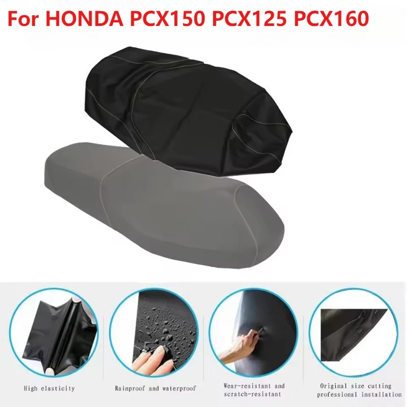 For HONDA PCX150 PCX125 PCX160 PCX 125 150 160 PCX Motorcycle Accessories Full Wrapping Seat Cover Sleeve Cushion Leather Cover