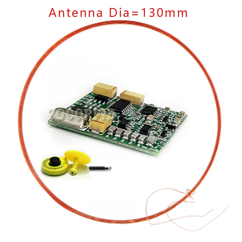 Obrázek 6: 134.2K živočich visačka čtečka modul TTL výroba AGV RFID FDX-B FDXB ISO11784 dlouhé dálka volný 2se cenovky