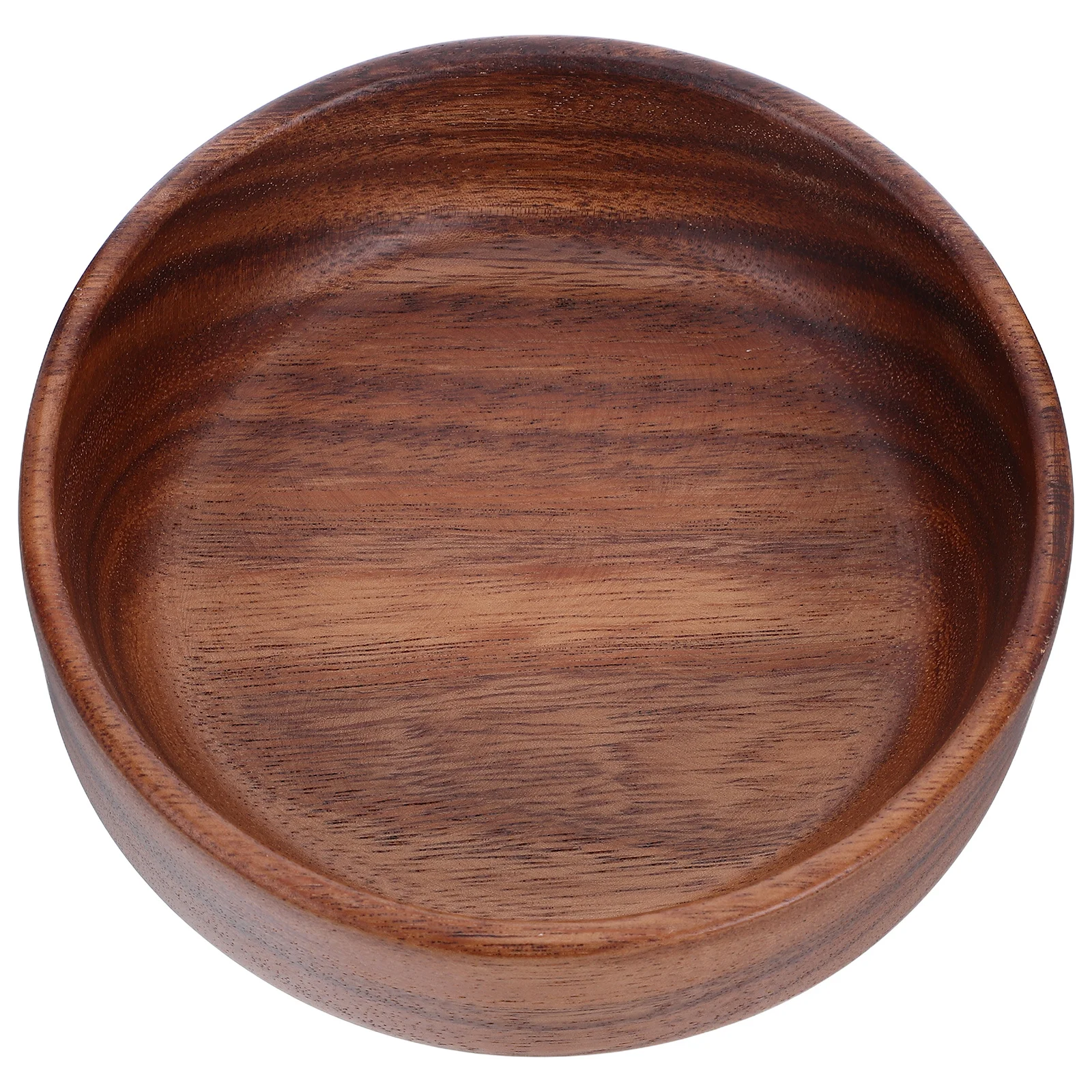 Wooden Salad Large Round Fruit Serving Bowl For Party Appetizers Snacks Popcorn Handmade Rustic Mixing Bowl Kitchen
