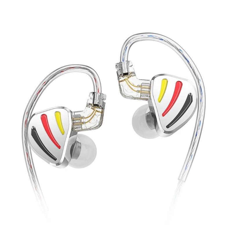 HiFi Dynamic Earphones Three Sound Adjustment Headphones In Ear Tunable Corded Headsets Sports Headphones Corded Earbud