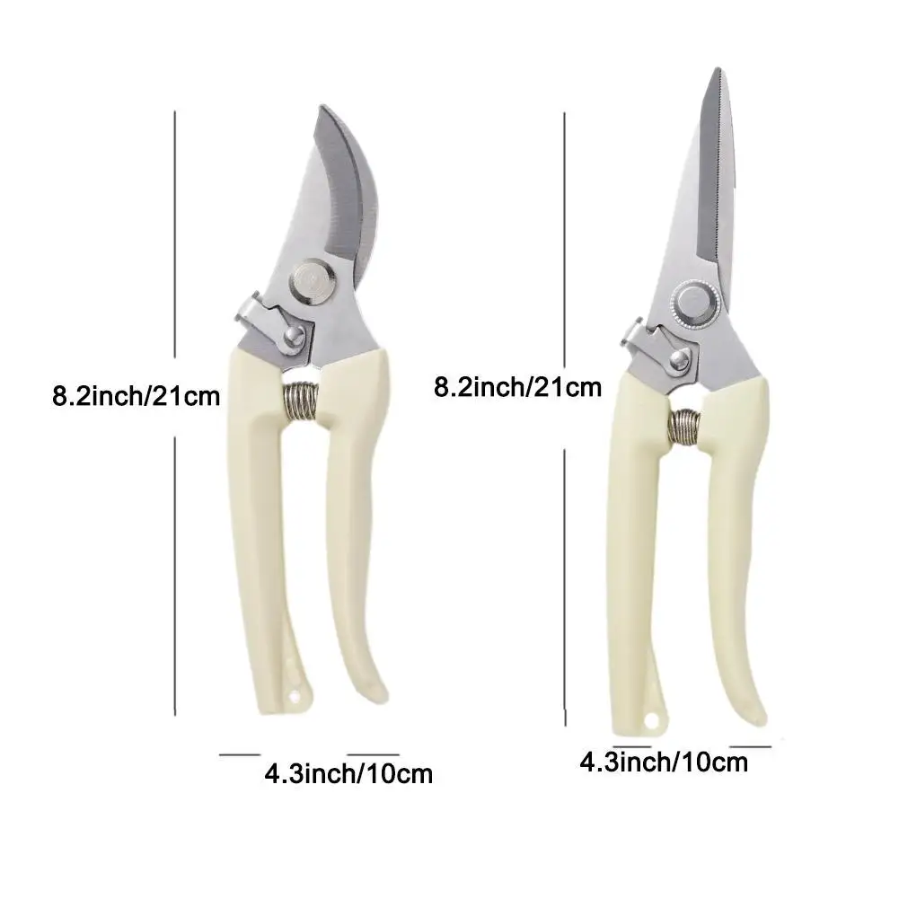 Pruning Garden Scissors Professional Outdoor Gardening Flower Tree Branch Bypass Garden Pruner Hand Shear Clipper Tool